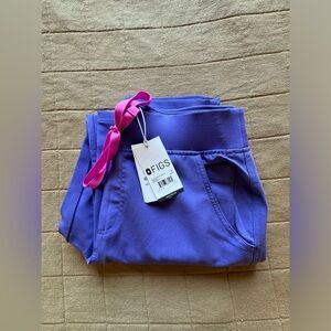 FIGS Yola Scrub Pants in Purple Amethyst Size Medium